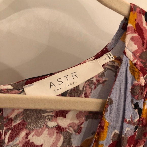 Blue Floral Romper - Picture 4 of 7